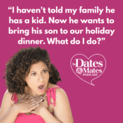 damona hoffman relationship advice dating advice thanksgiving secret kid