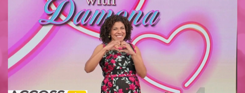 access daily with mario lopez and kit hoover dating with damona segment with Damona hoffman for valentine's day and world dump day