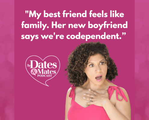 damona hoffman the dates & mates podcast discuss Relationship anarchy, friendship, dating advice