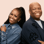 Michelle Obama and Craig Robinson hosts of the IMO Podcast join Damona Hoffman on the Dates & Mates podcast for a q&a
