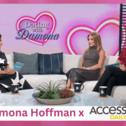 Mario Lopez and Kit Hoover on NBCs Access Daily talk Halloween, love, dating with Damona Hoffman relationship expert and the host of the Dates & Mates podcast