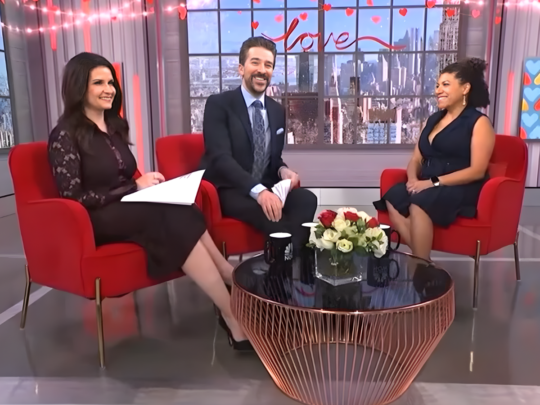 dating relationship and communication expert damona hoffman joins NBC News daily to talk about the communication code and valentine's day gift giving