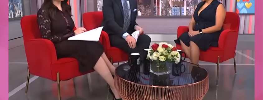 damona hoffman on nbc news now talks about the communication code and valentine's day with hosts