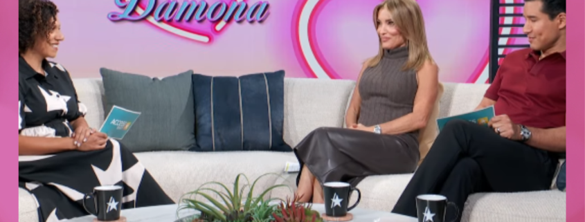 damona hoffman joins kit hoover and mario lopez on access daily to talk love, dating and romance