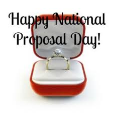 Happy National Proposal Day on this First Day of Spring