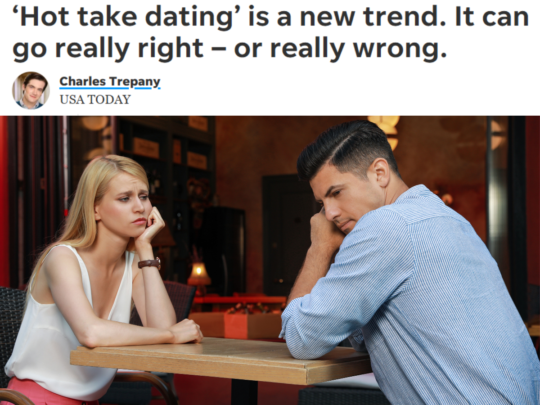 hot take dating couple on date bored politics