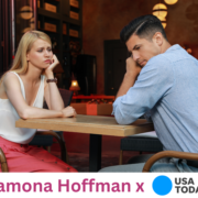 heterosexual couple on date bored upset politics hot take dating